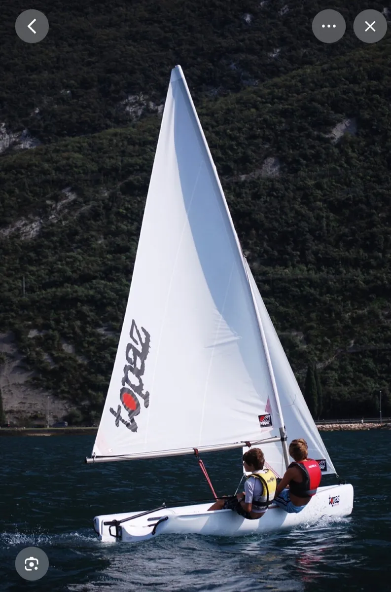 topaz sailing dinghy - Image 1