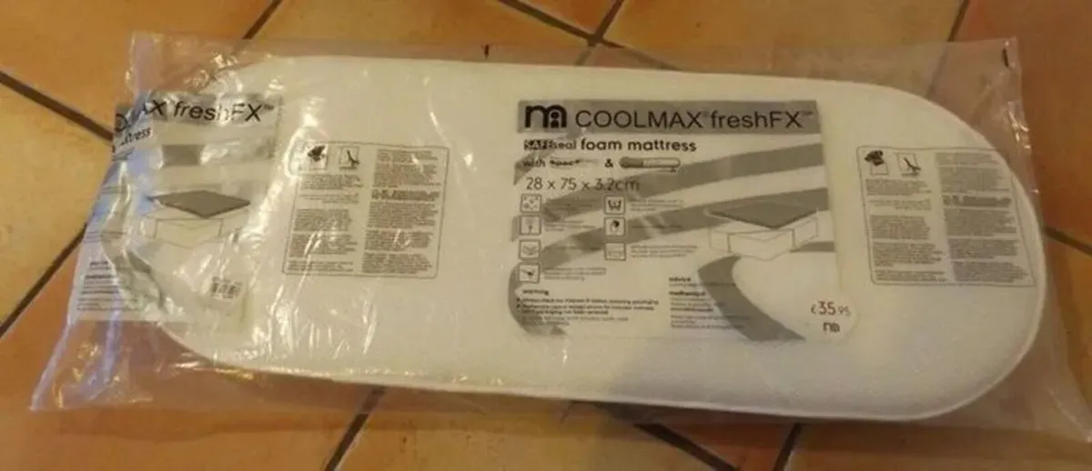 Mothercare 28x75cm Foam Mattress Baby Sleep - Image 3