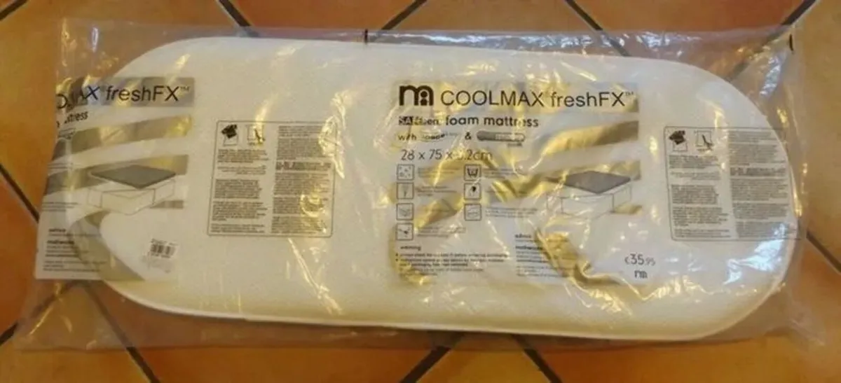 Mothercare 28x75cm Foam Mattress Baby Sleep - Image 4