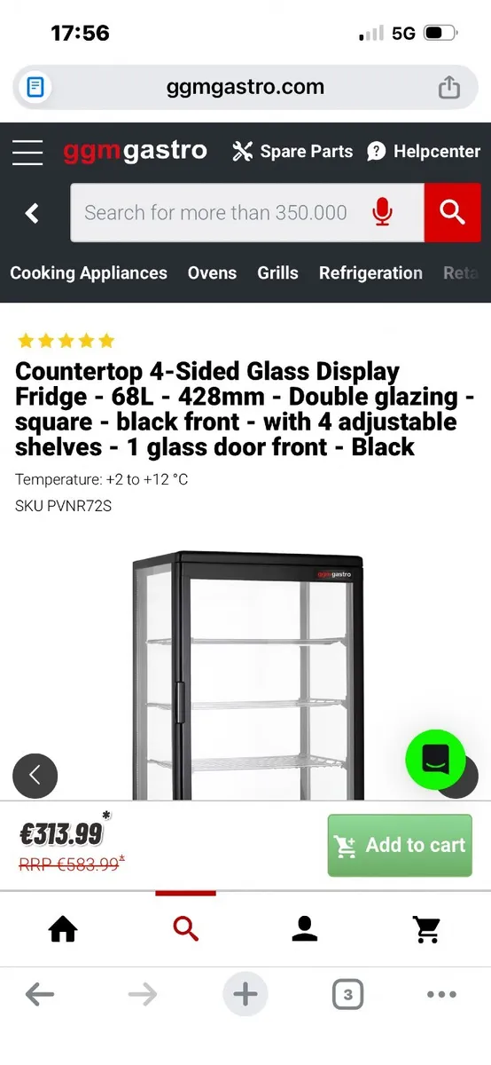 Catering or bar display refrigerator - Image 2