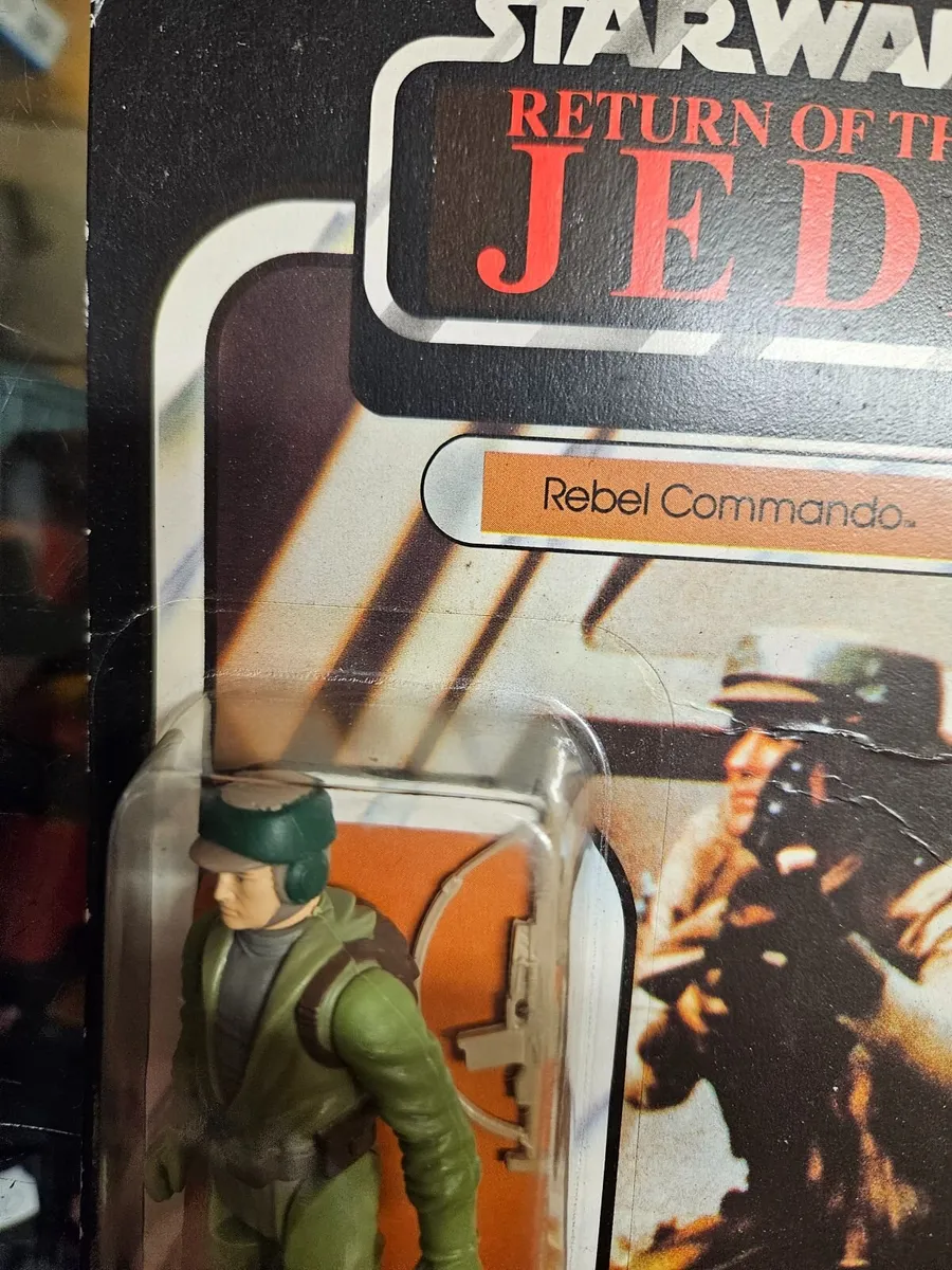 Vintage Star Wars ROTJ Rebel Commando - Image 3