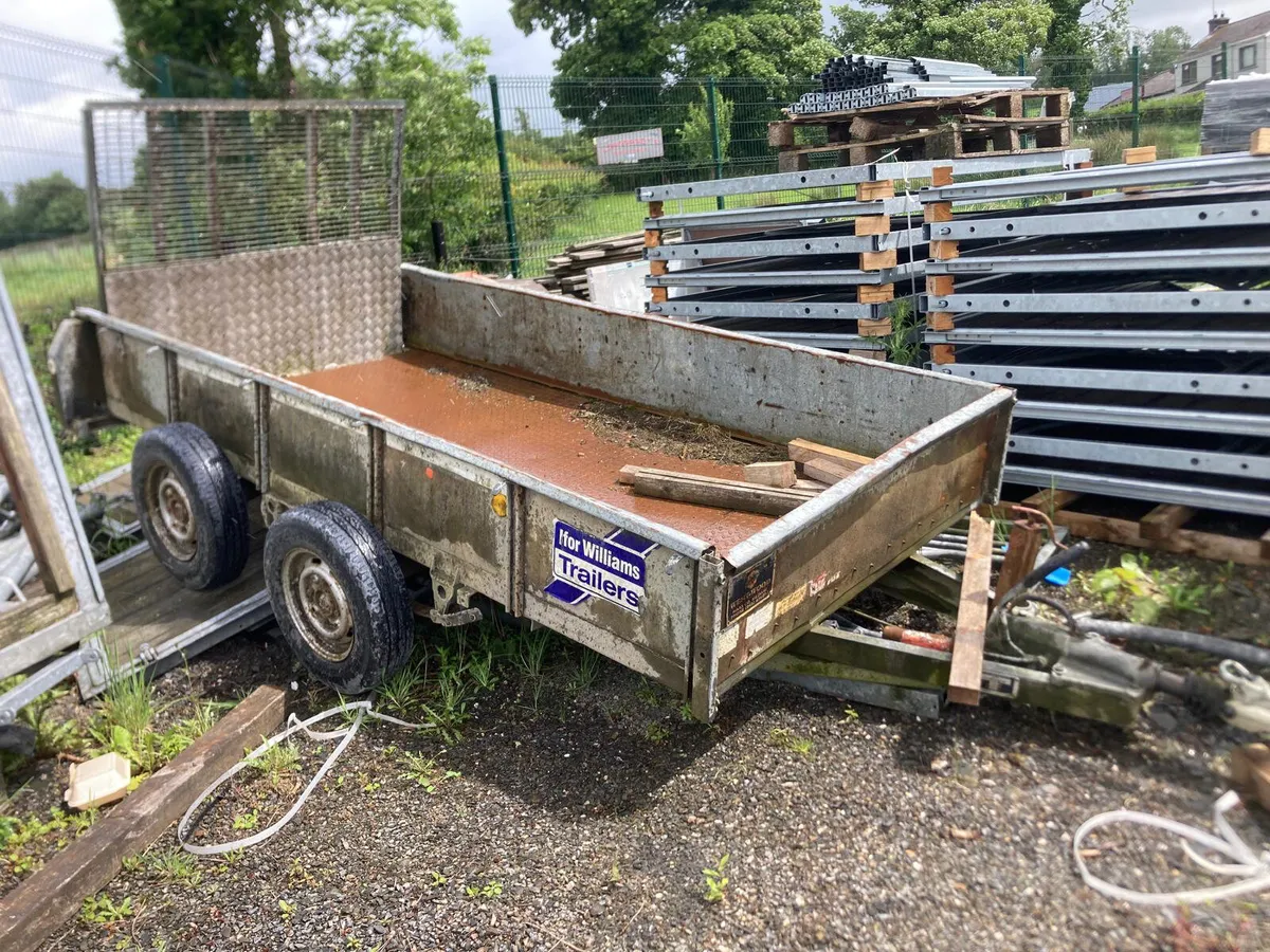 Sold as seen- Ifor Williams GD105 Trailer NO VAT - Image 1