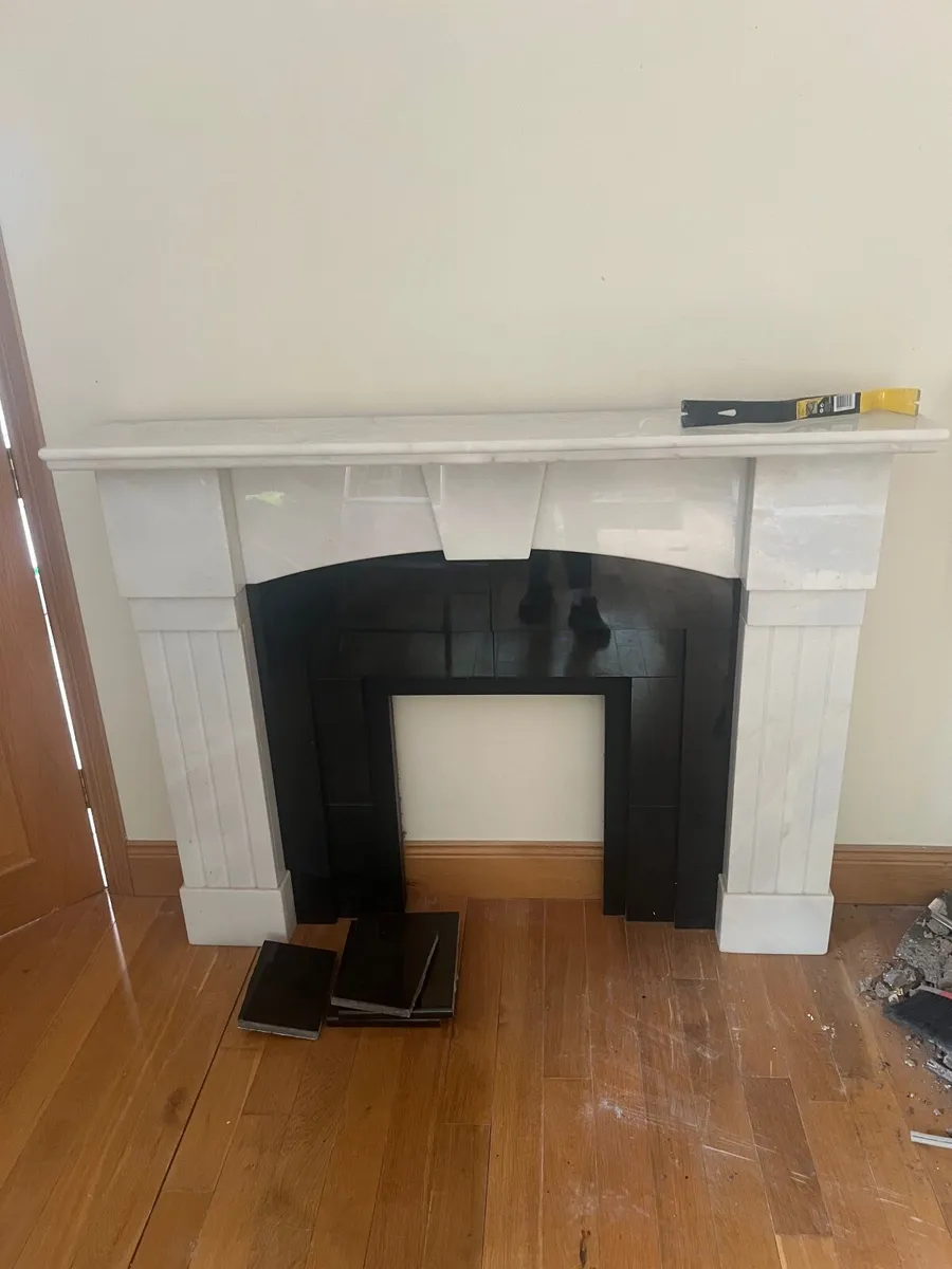 Marble fireplace - Image 1