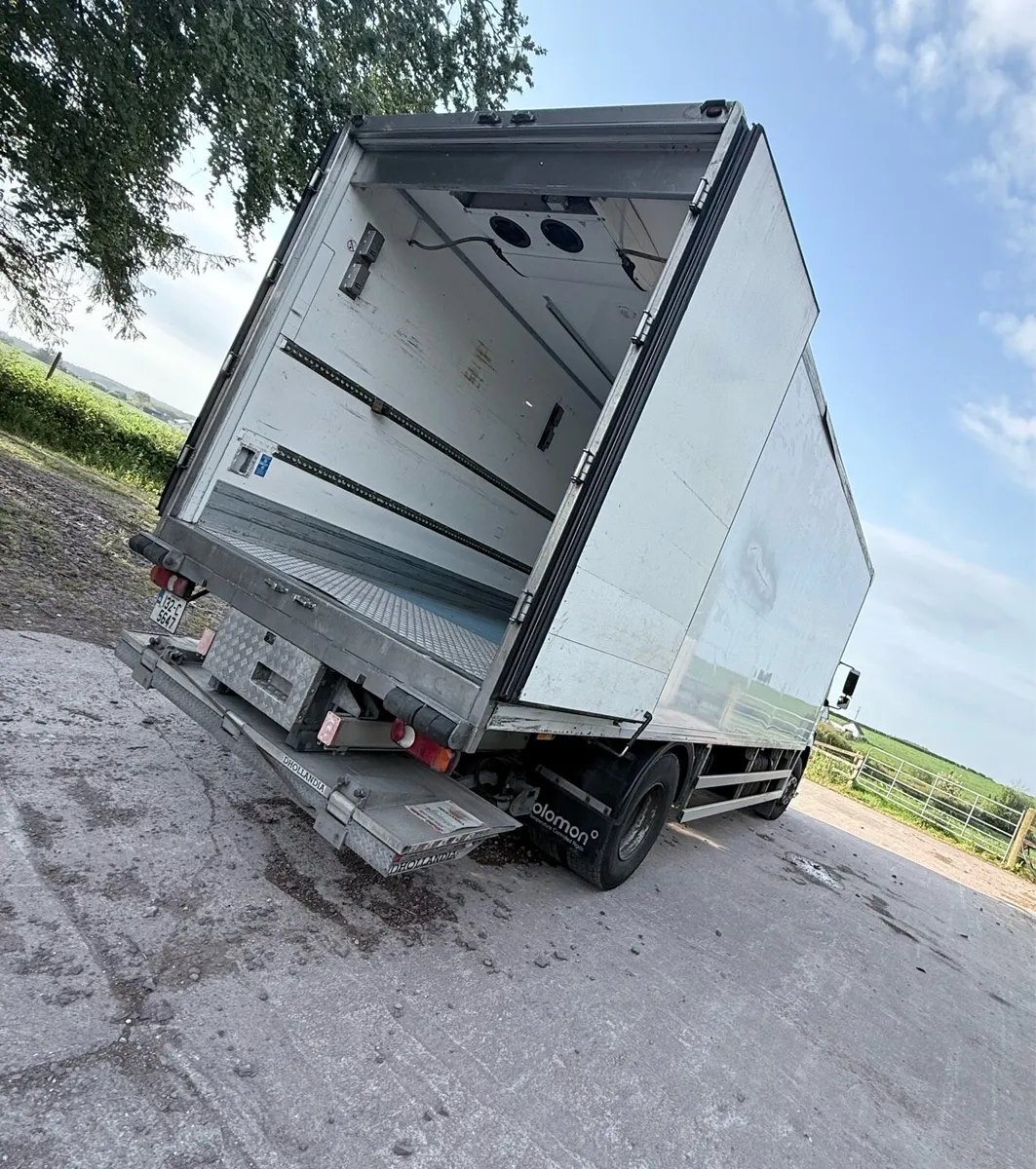 Mercedes Axor 1824 Fridge Truck Dhollandia Lift - Image 2