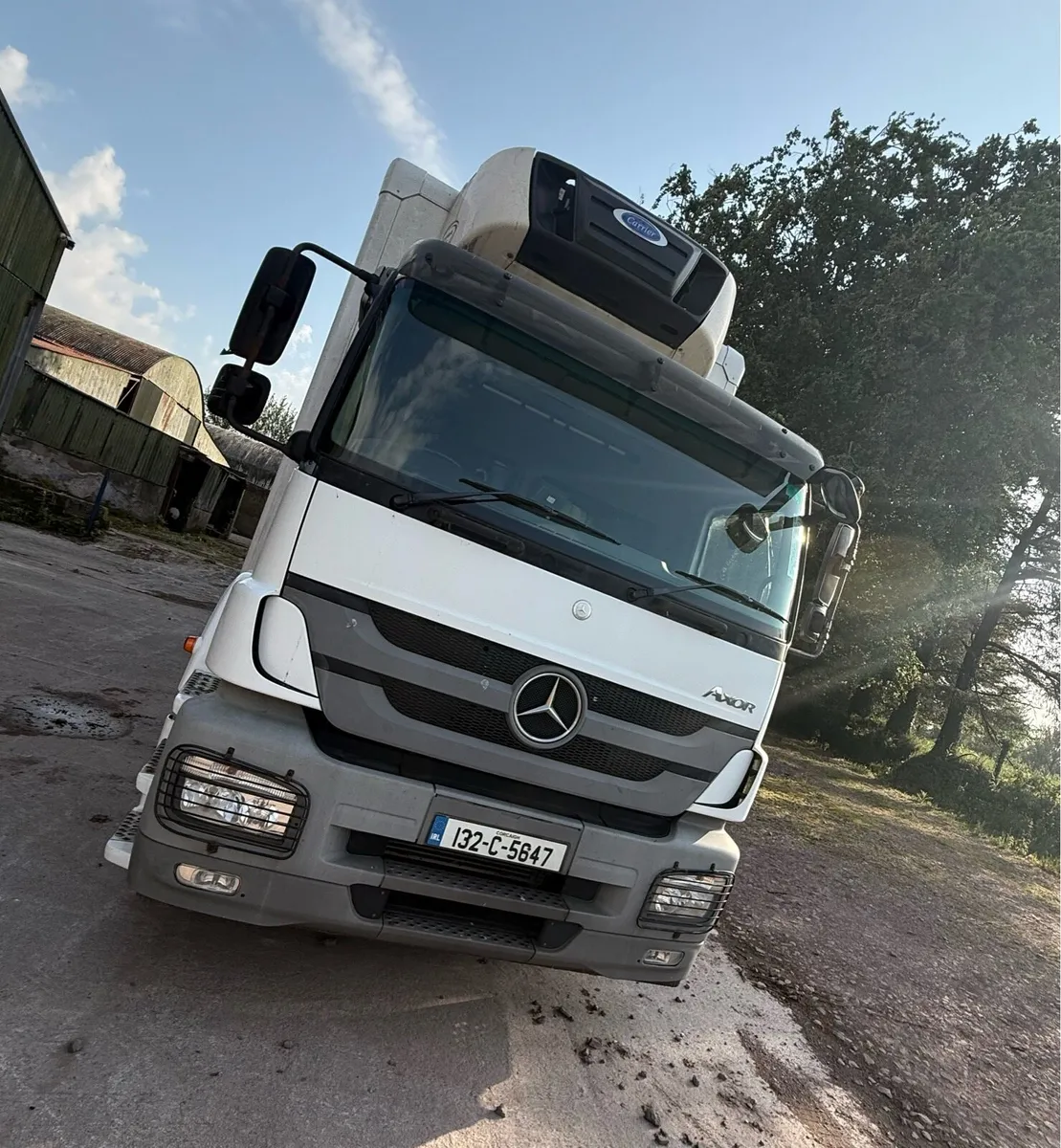 Mercedes Axor 1824 Fridge Truck Dhollandia Lift - Image 3