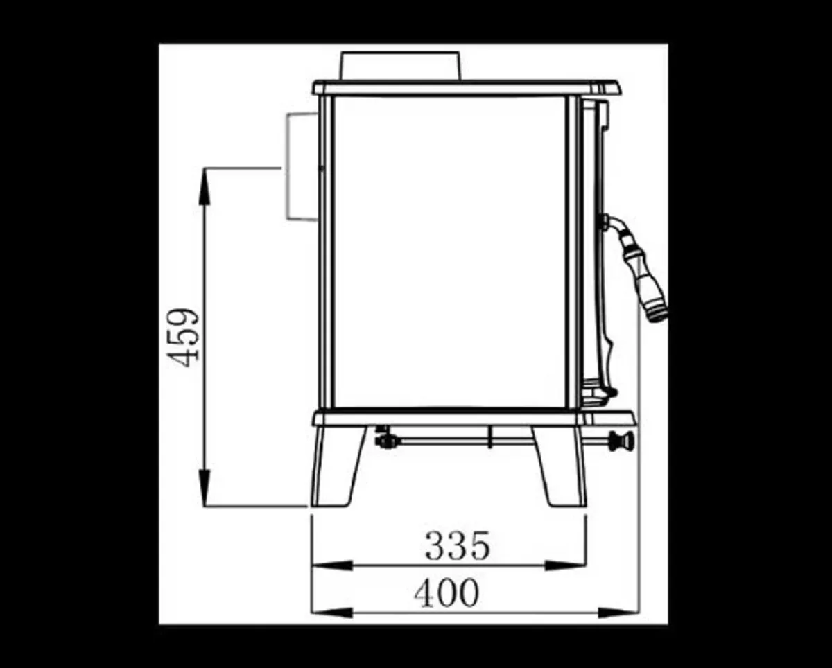 Seville Stove 2.5kw - max 7kw - Image 4