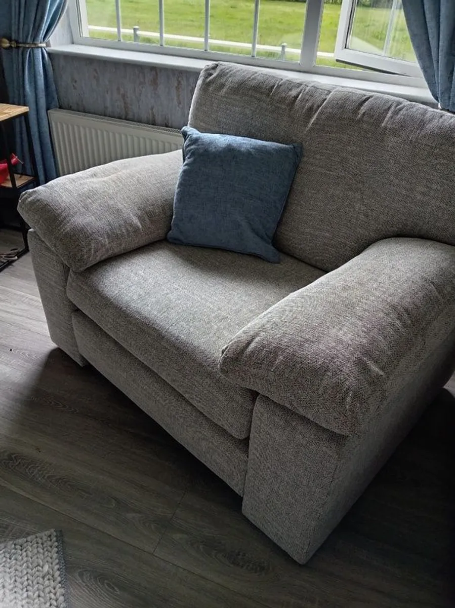 Large Sofa & Chair - Image 2