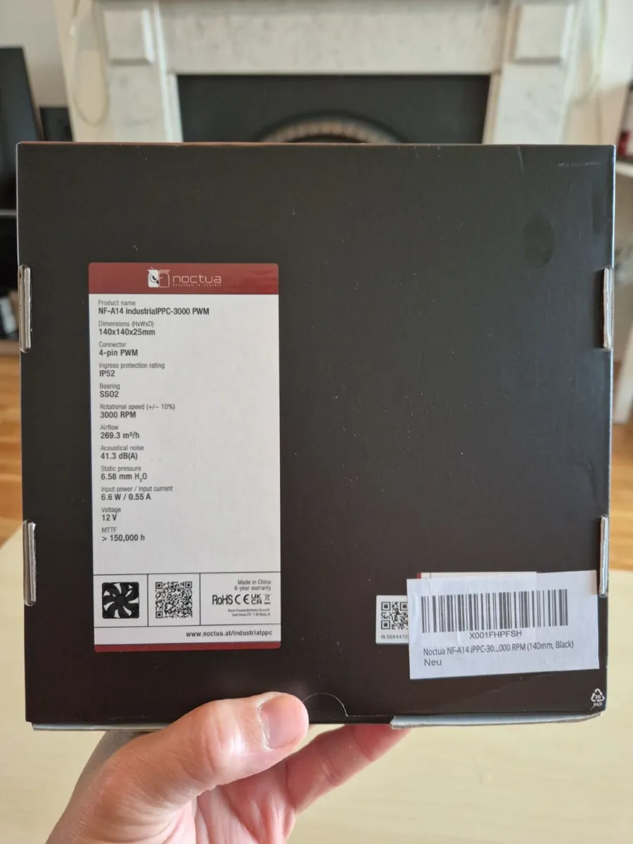 Noctua NF-A14 Industrial PPC-3000 PWM, brand NEW - Image 3