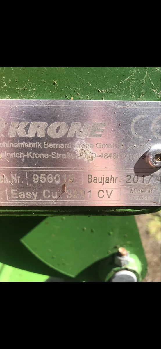 Krone EC 3201 CV Trailed conditioner mower - Image 2
