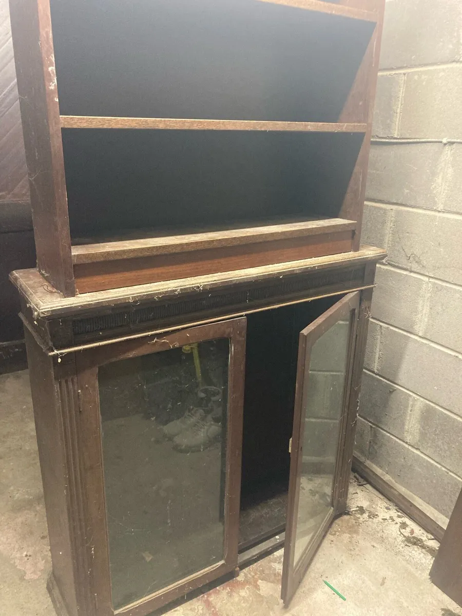 Vintage Display Cabinet / Bookcase - Image 1