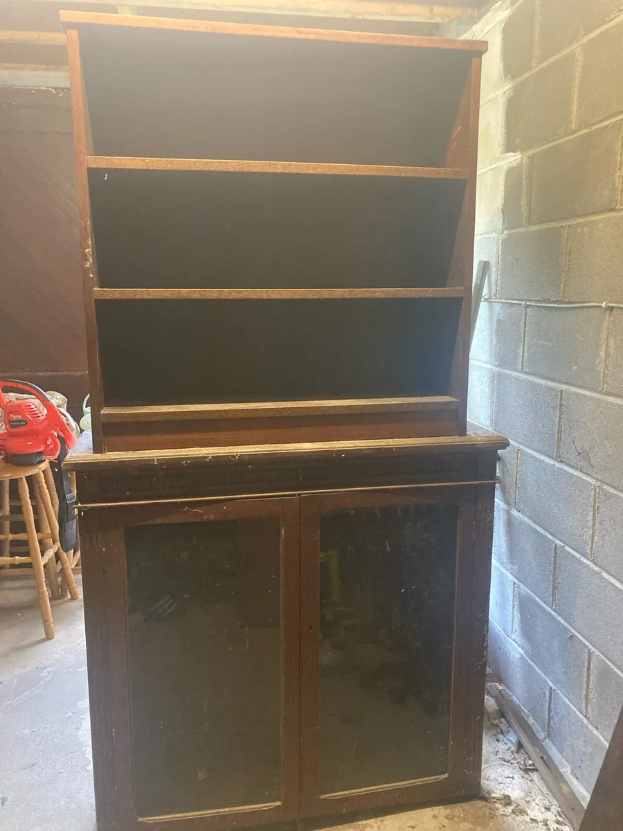 Vintage Display Cabinet / Bookcase - Image 3