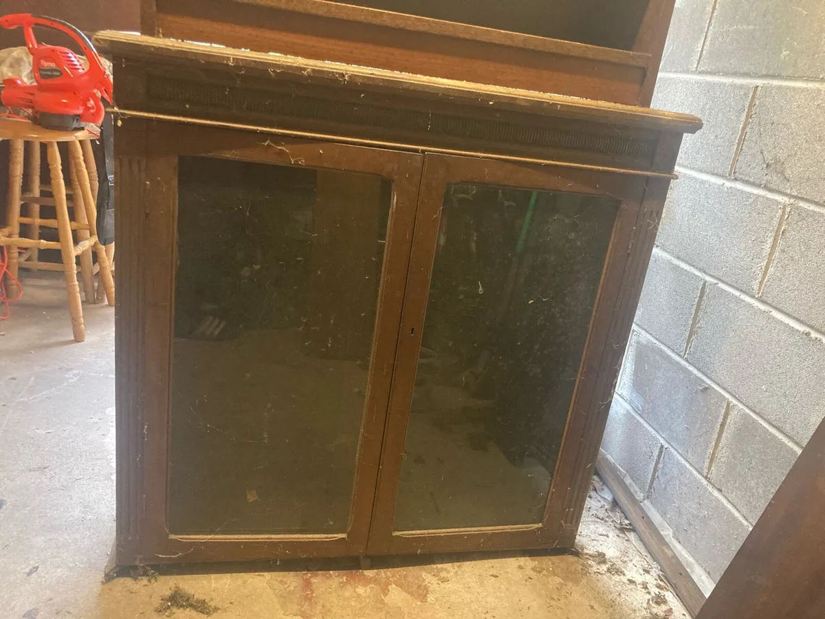 Vintage Display Cabinet / Bookcase - Image 4