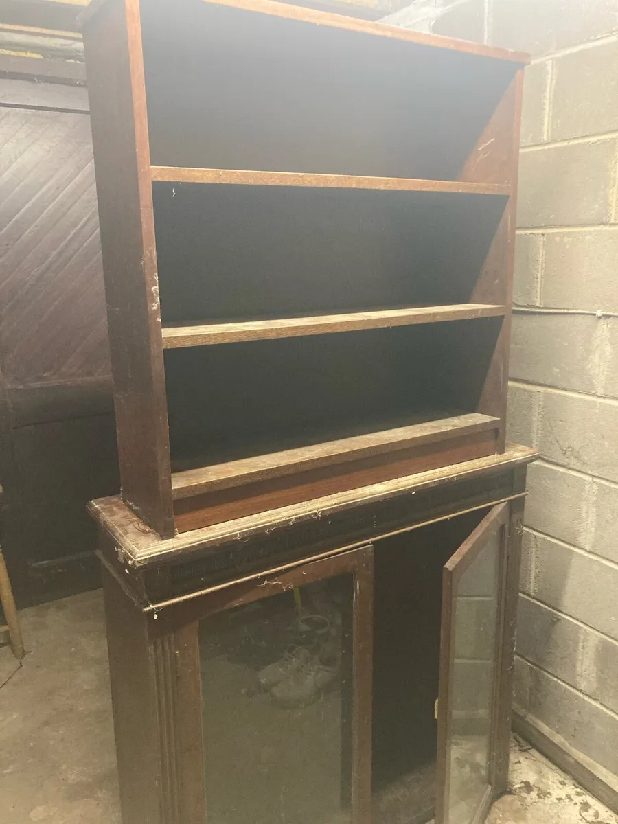 Vintage Display Cabinet / Bookcase - Image 2