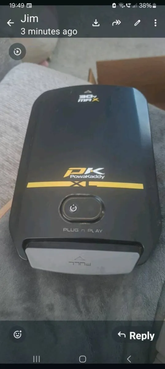 Powakaddy battery
