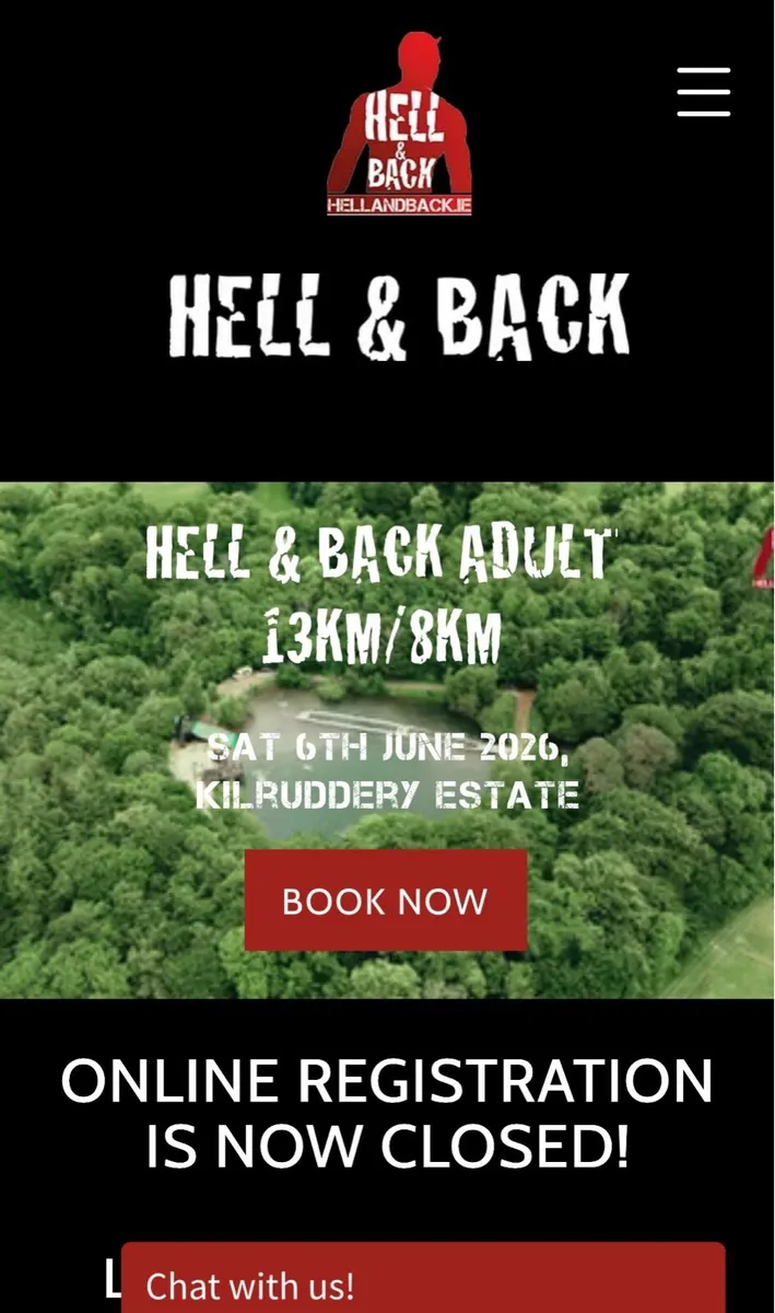 Hell & Back - Saturday 6th june
