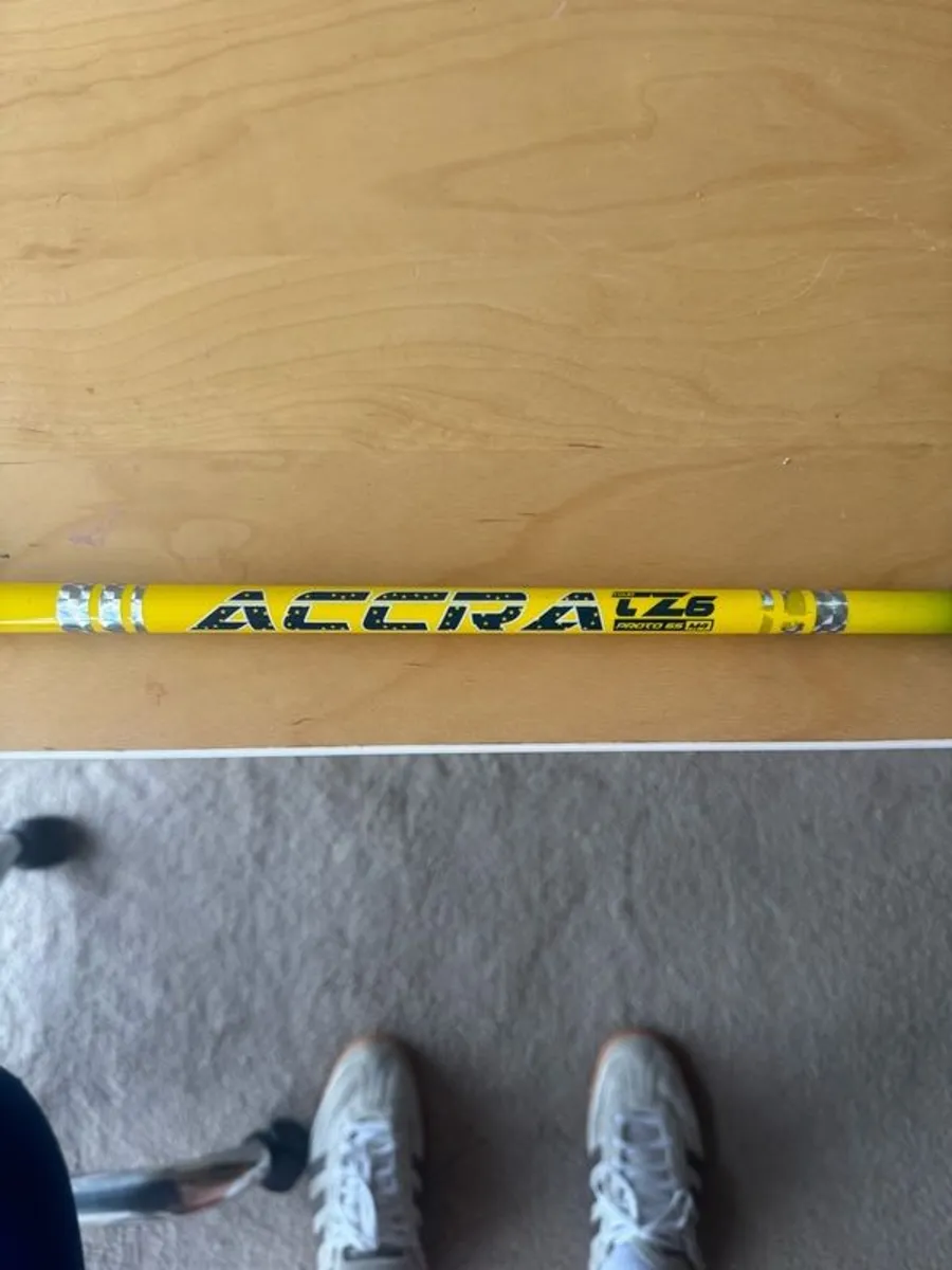 Accra TZ6 Driver shaft - Titleist adaptor - Image 2