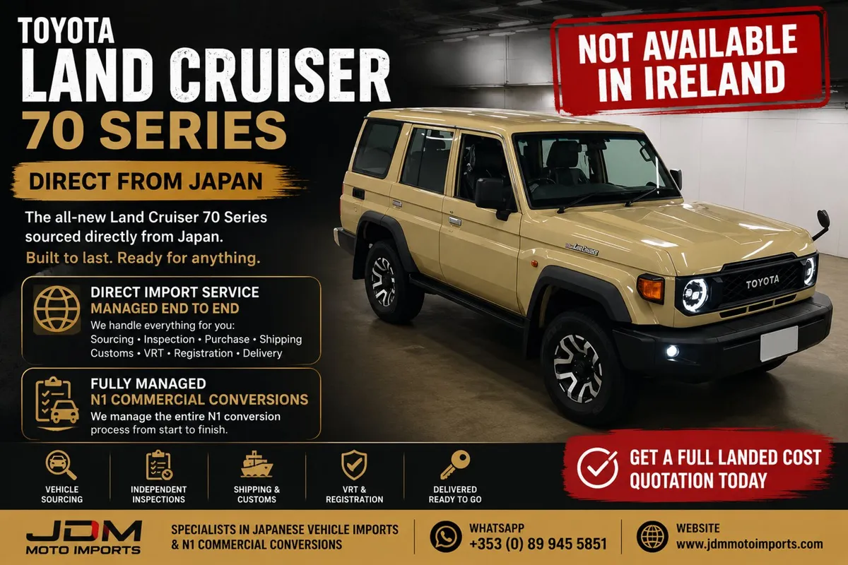 🚙 TOYOTA LAND CRUISER 70 SERIES - Image 1