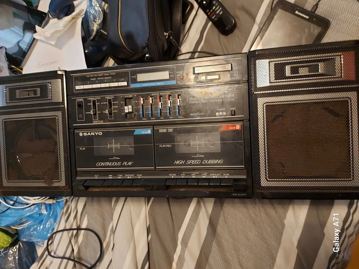 SANYO Portable Stereo System, Model No. C36L - Image 3