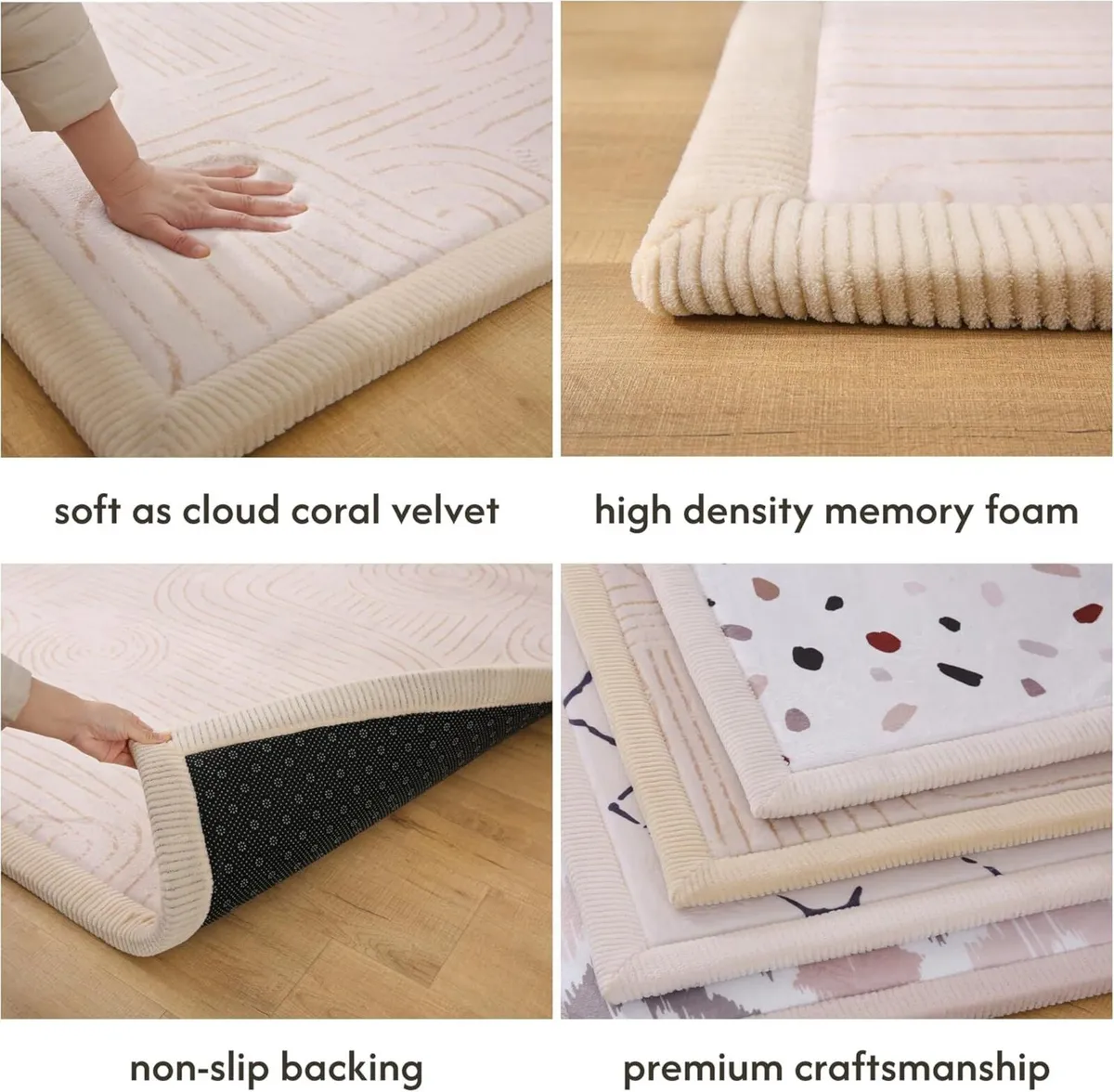 Cloud-Soft Baby Play mat 170x120x2.5cm - Children' - Image 3