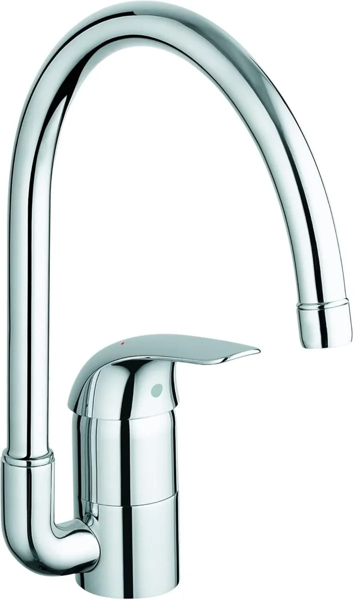 Euroeco New Single-Lever Sink Mixer 1/2 Chrome - Image 1