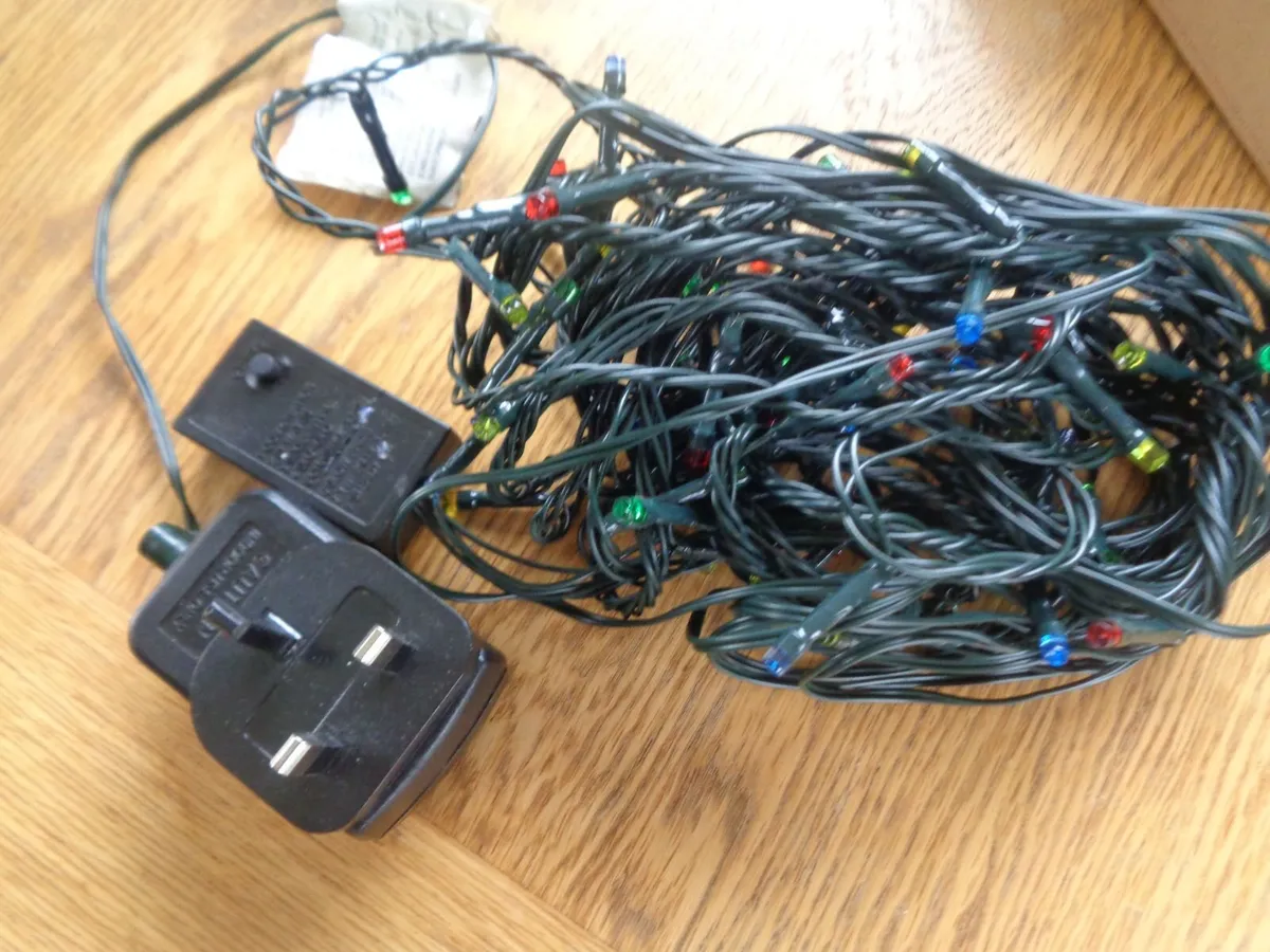 80 Multi - Colour LED Fairy Lights for Sale - Image 2