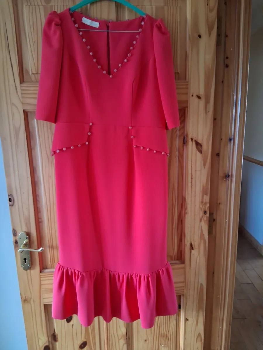 Mother of bride dress & fascinator - Image 2