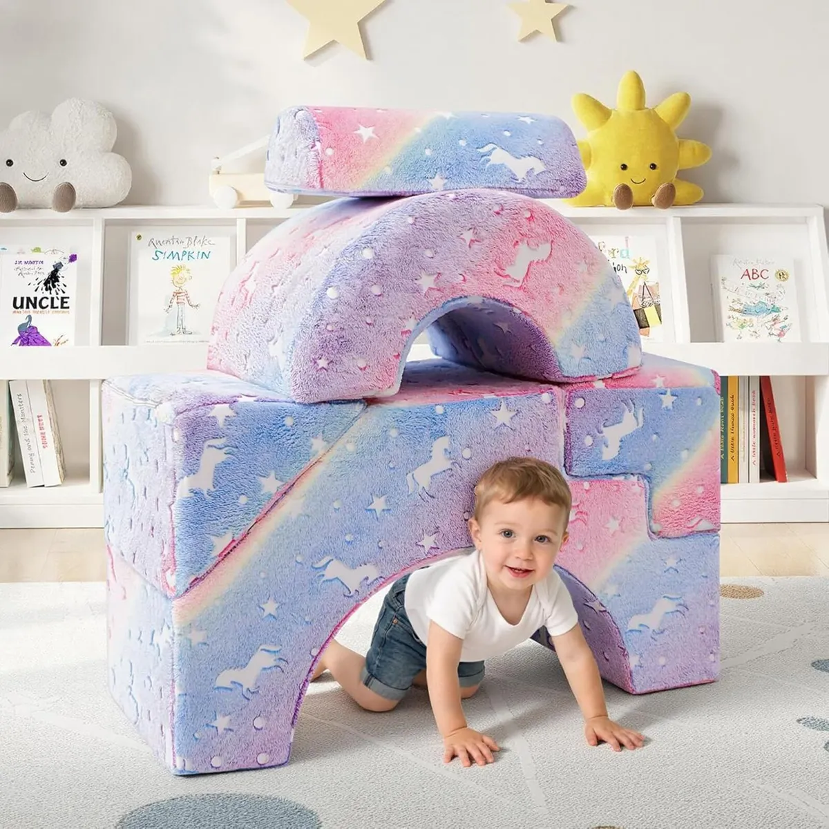 Kids Play Sofa Foam Climbing Modular Toddler - Image 2