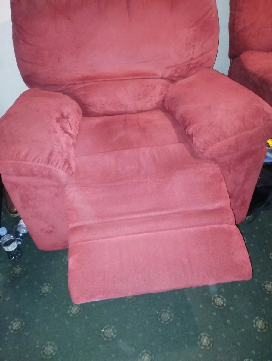 Sofa and chair  reclining - Image 1