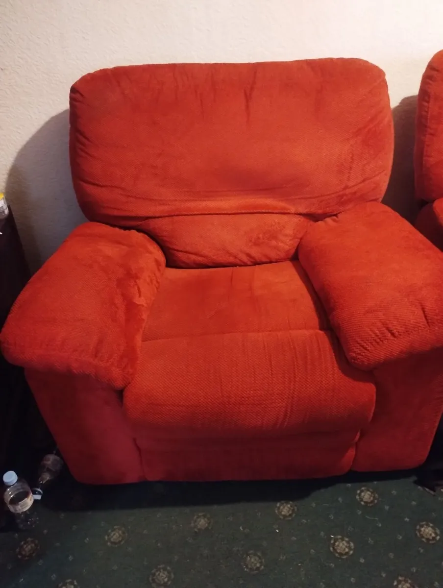 Sofa and chair  reclining - Image 3