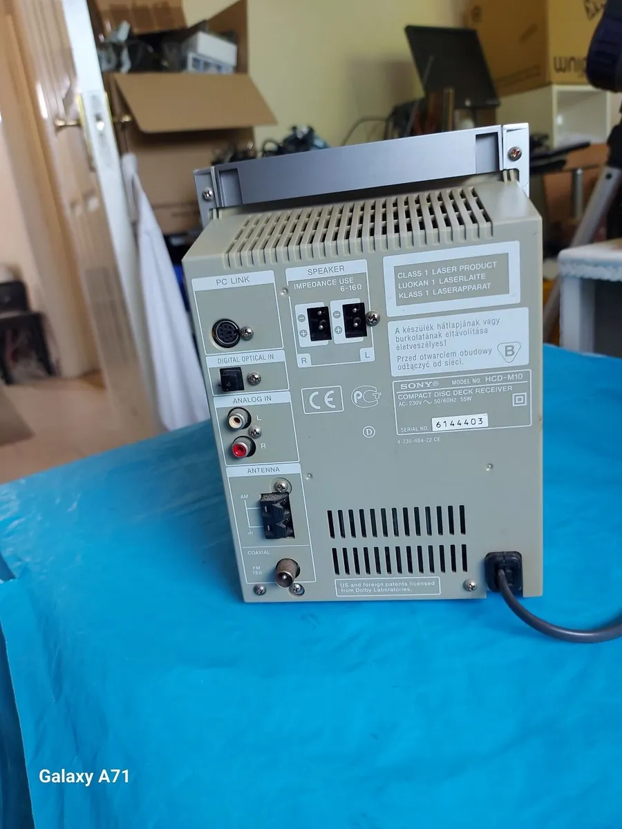 Sony CMT-M100MD Hifi Stereo System with MINI DISC - Image 4