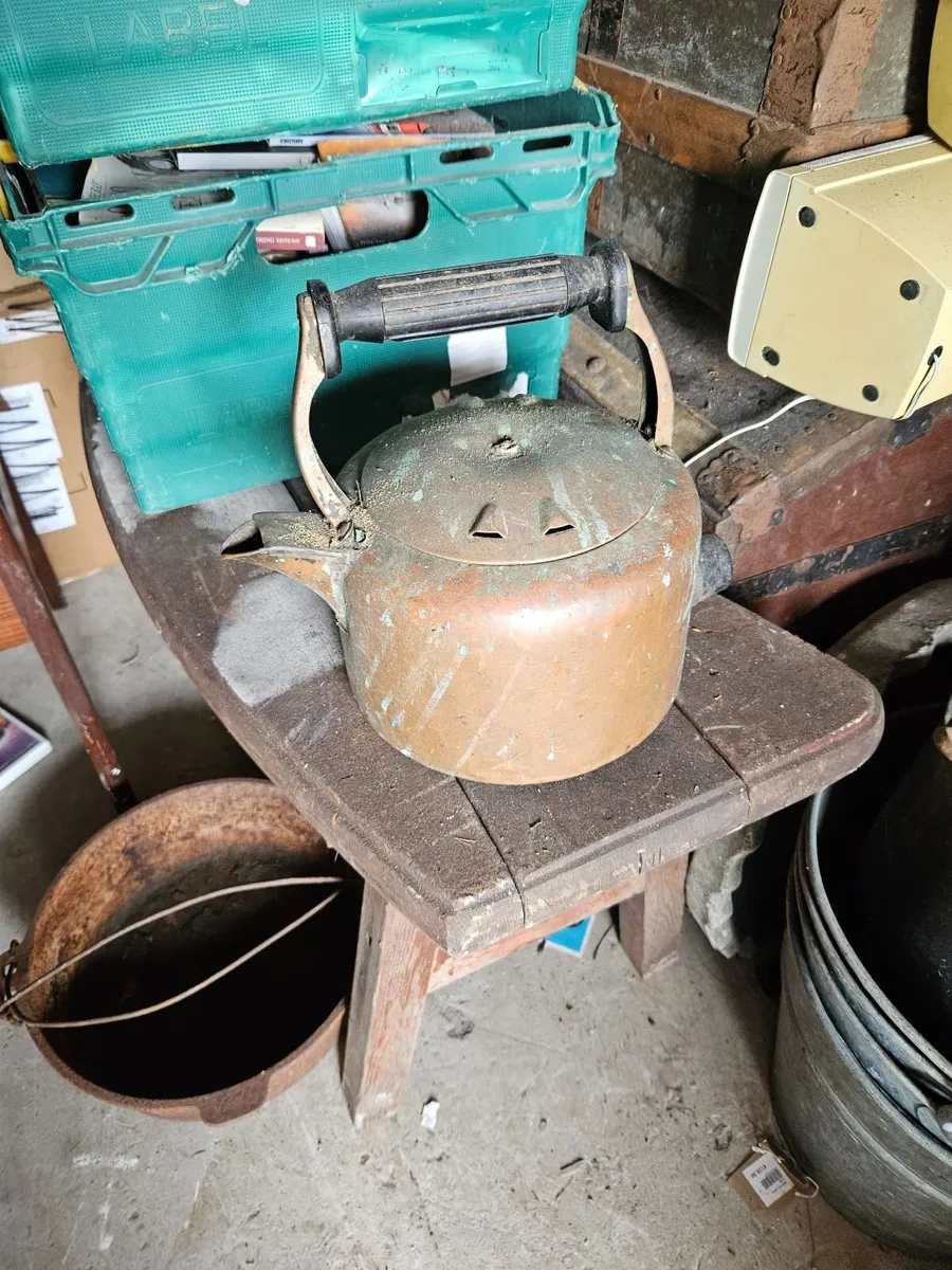 Vintage Brass Kettle