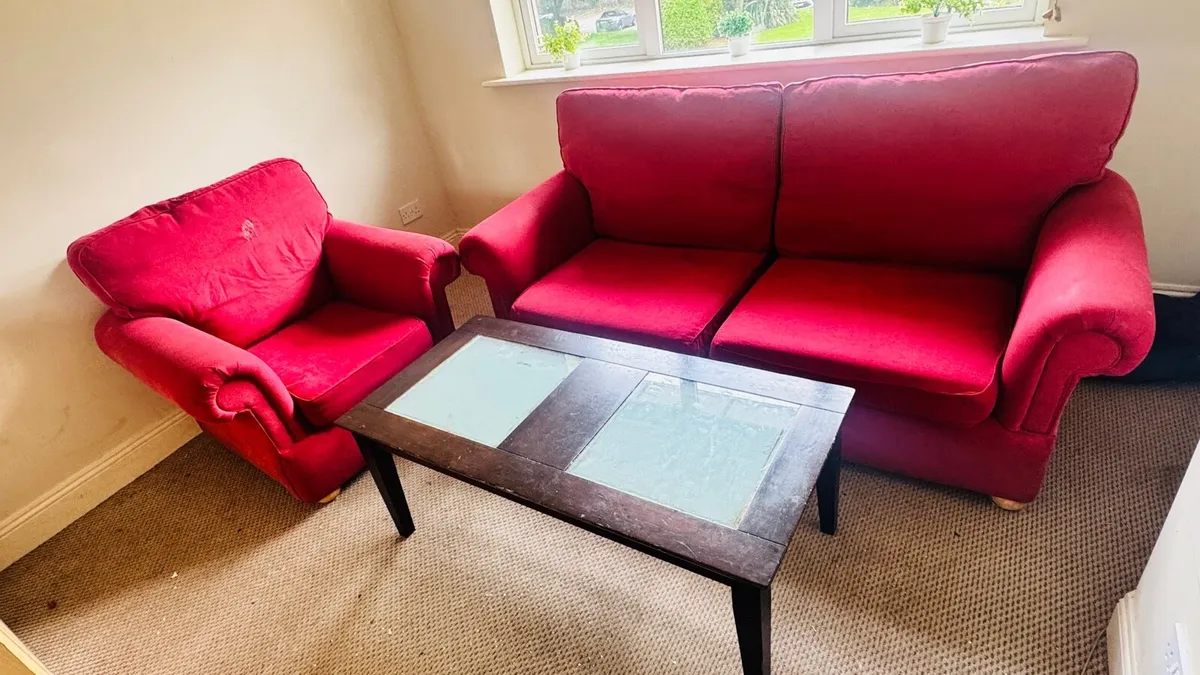 Sofa and Table - Image 1