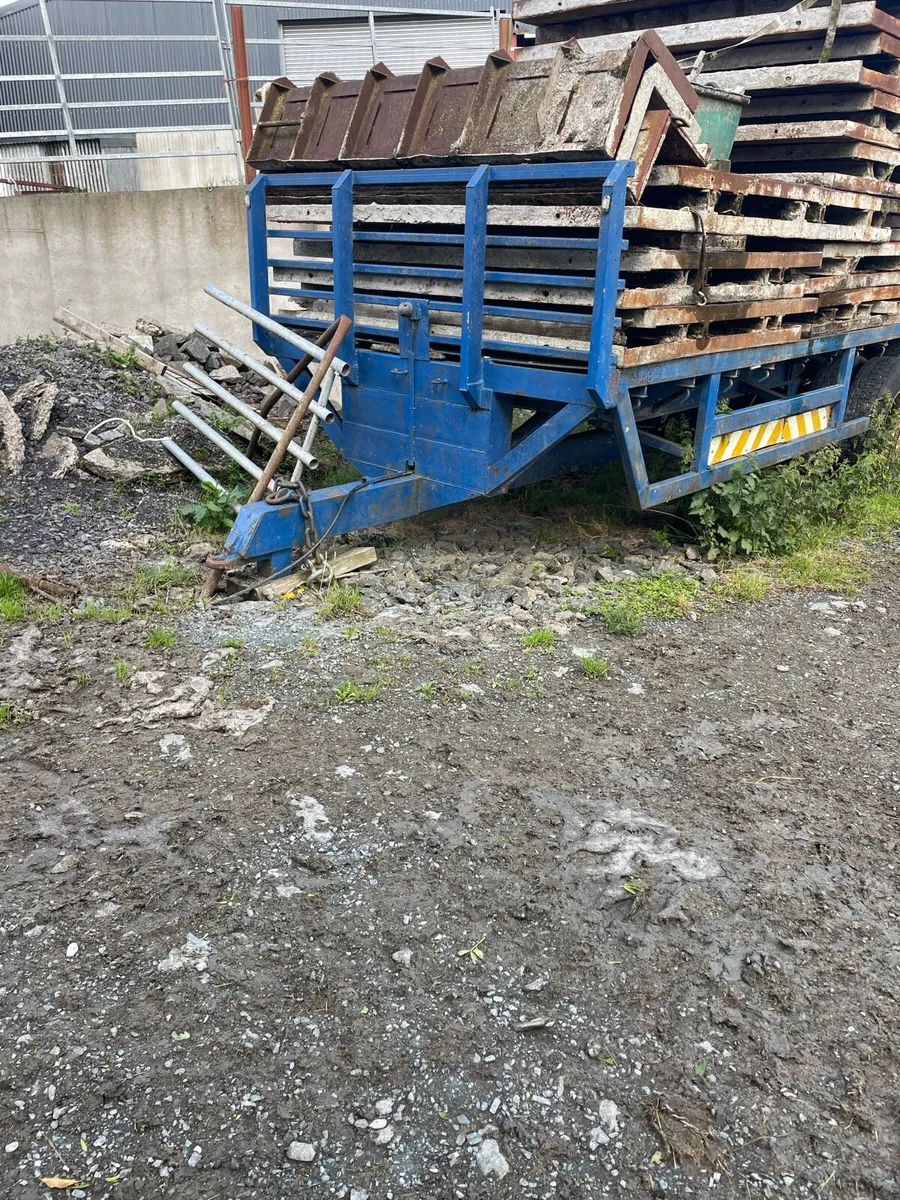 24 foot long flat trailer - Image 3