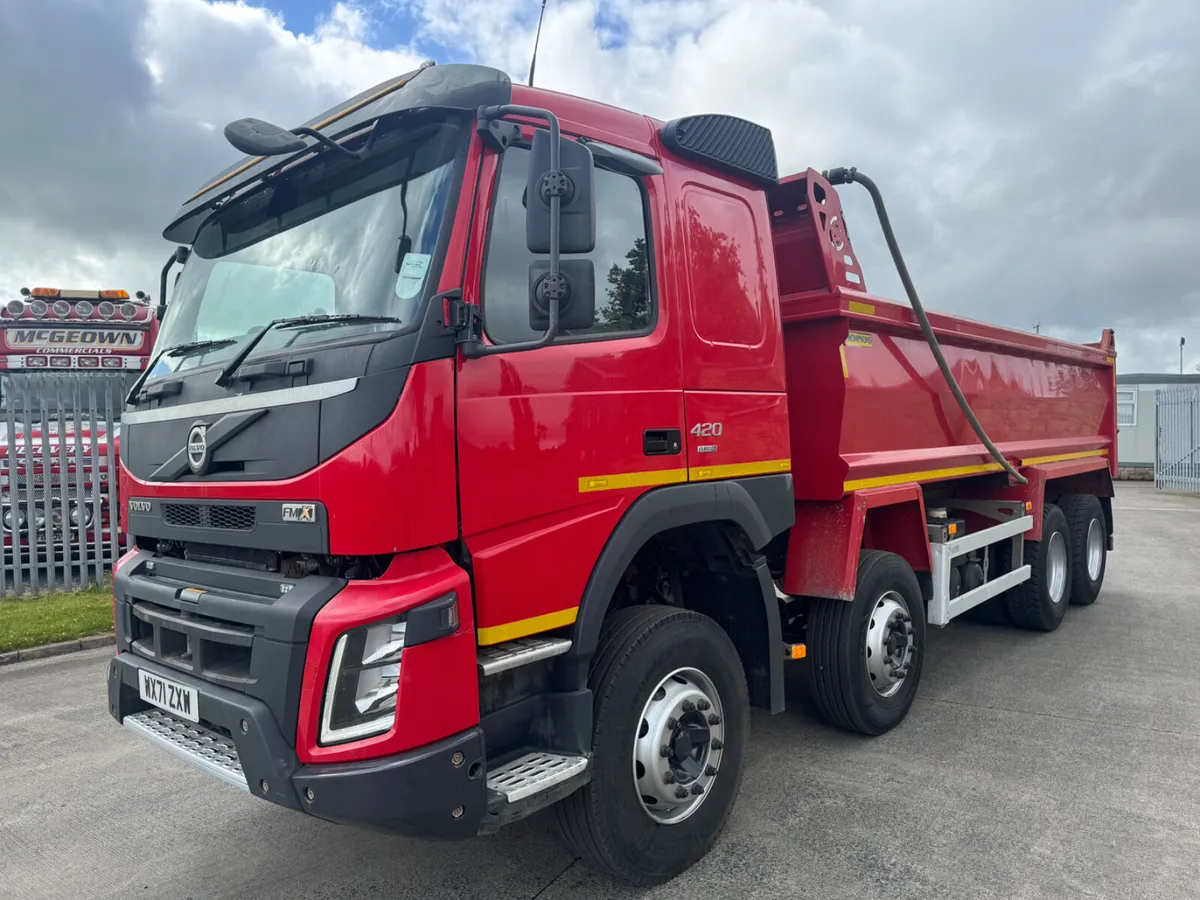 2021 Volvo FMX 420 8x4 Tipper - Image 3
