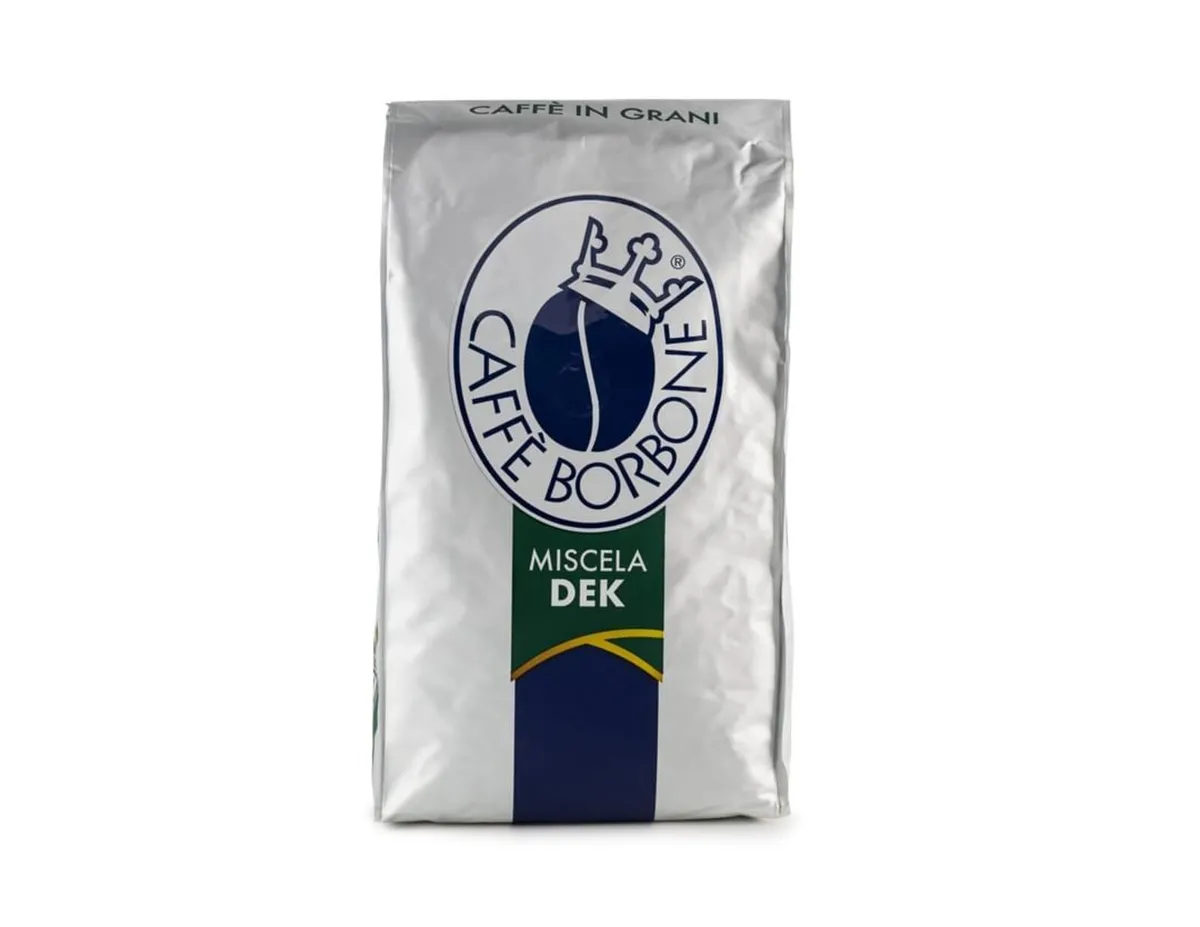 Coffee Beans Blend GREEN/DEK Caffè Borbone 1 kg x6