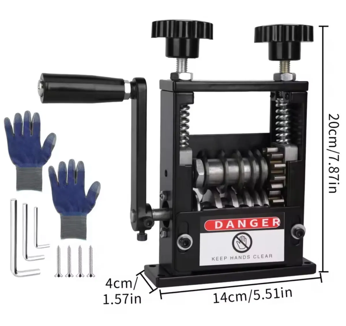 Manual & Drill-Powered Wire Stripping Machine - Image 3