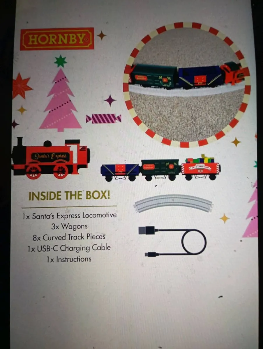 HORBHY SANTAS EXPRESS RECHARGEABLE BATTERY OPERATE - Image 2