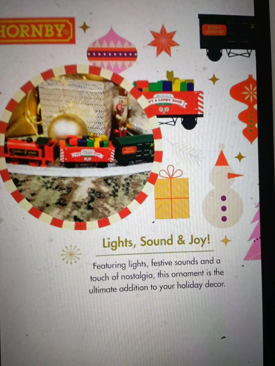 HORBHY SANTAS EXPRESS RECHARGEABLE BATTERY OPERATE - Image 3