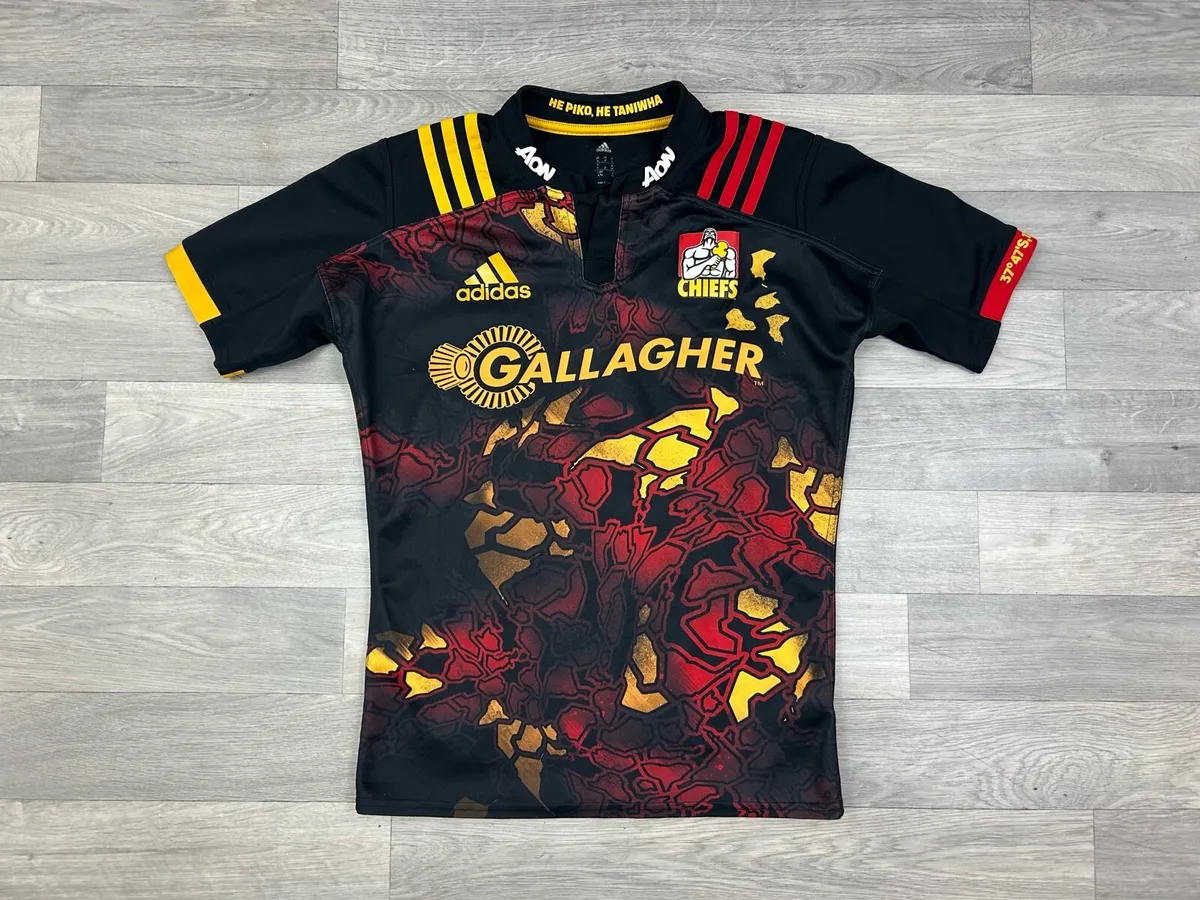 Adidas Chiefs Rugby Jersey Shirt Mens Medium - Image 1