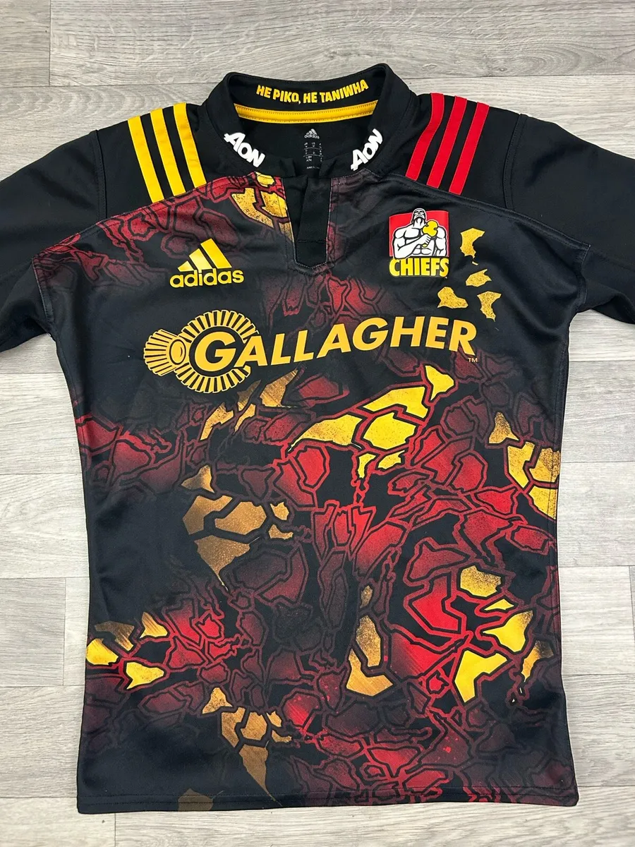 Adidas Chiefs Rugby Jersey Shirt Mens Medium - Image 2