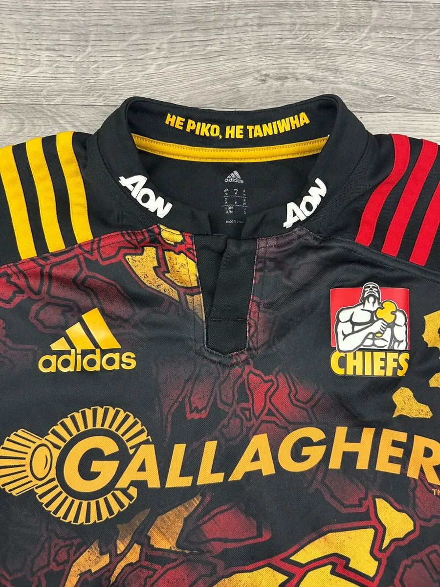 Adidas Chiefs Rugby Jersey Shirt Mens Medium - Image 3