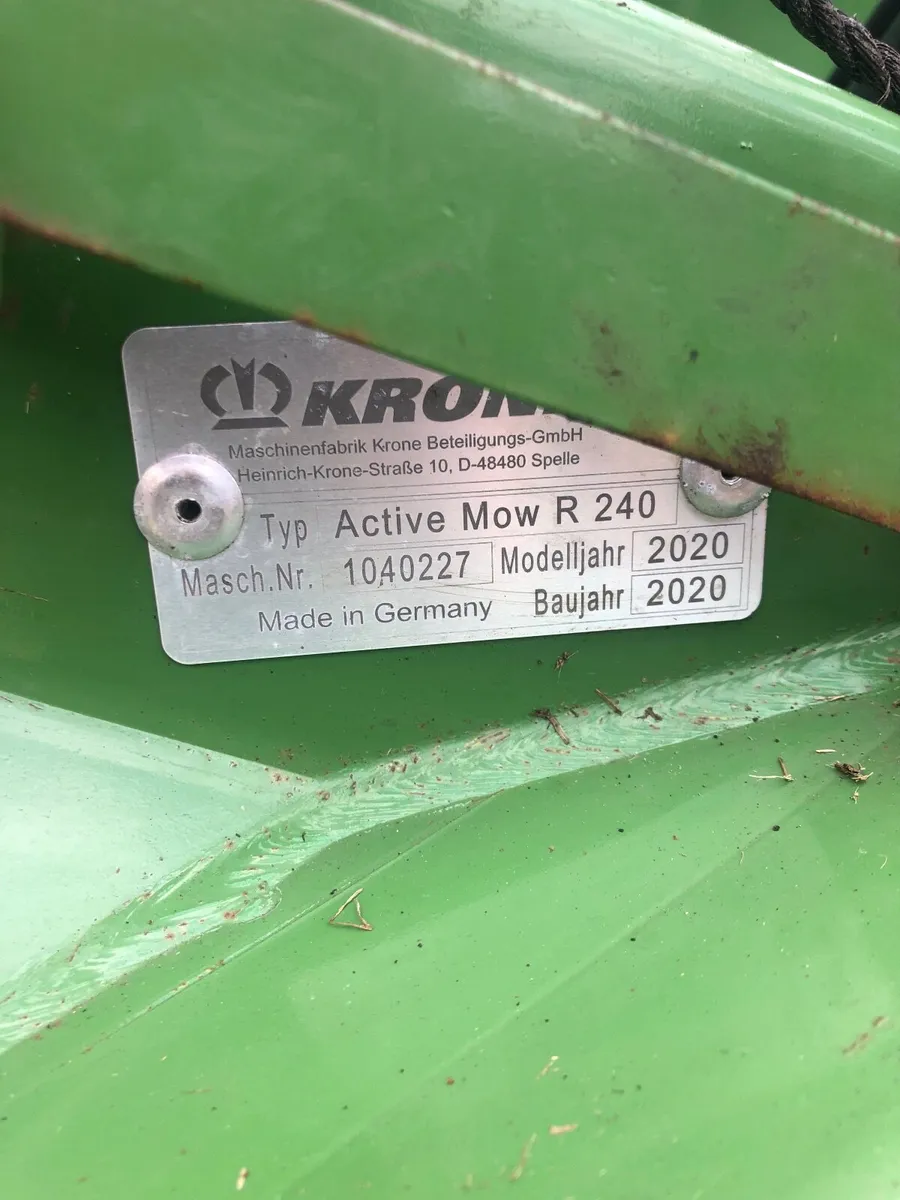 Krone r 240 disc mower - Image 2