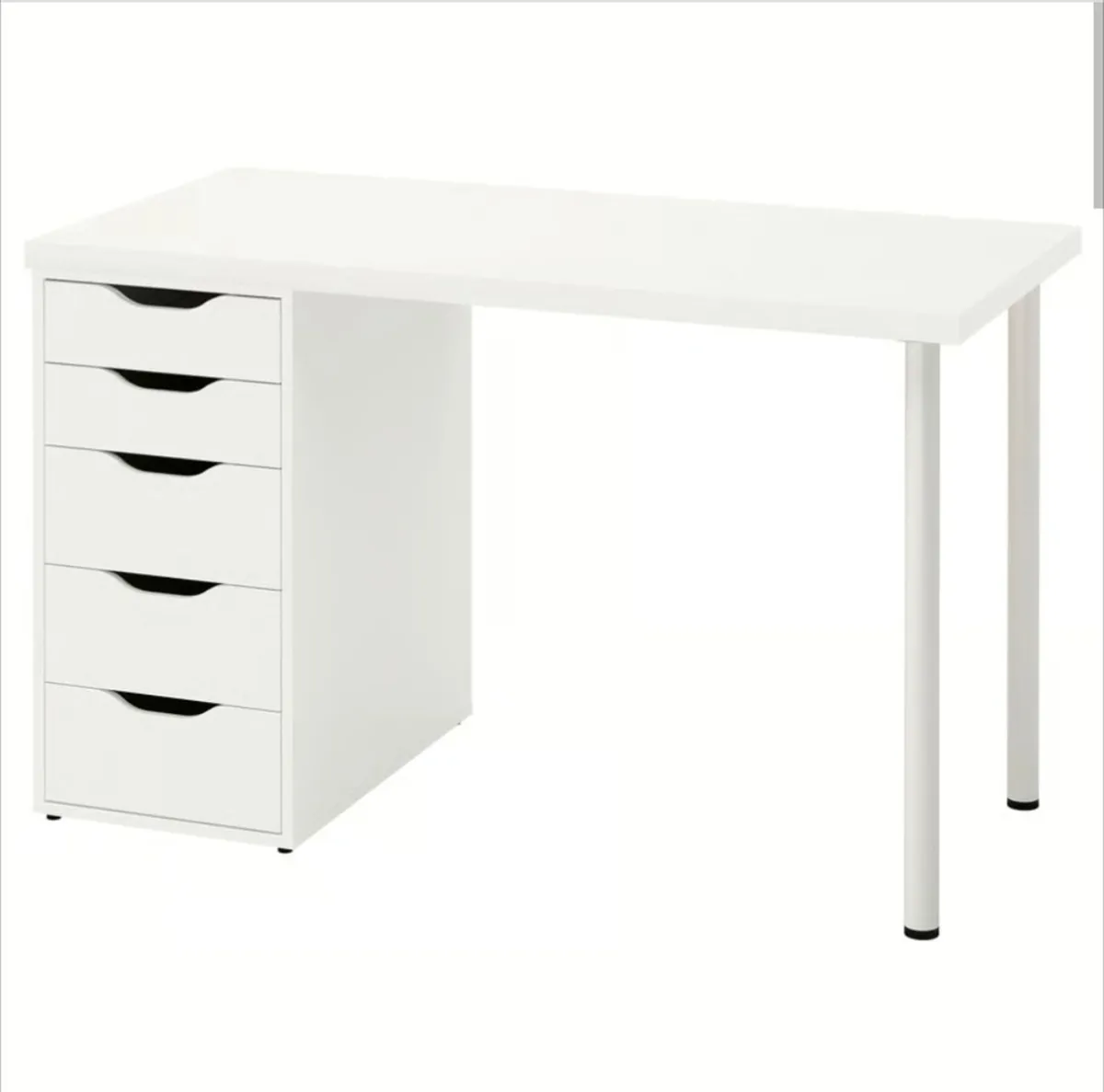 White Ikea desk - Image 1