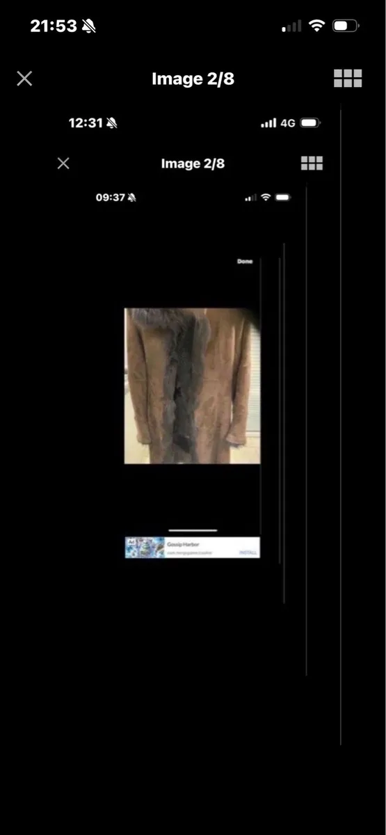 Andrew Mark Sherling Lamb Suede Coat - Image 2