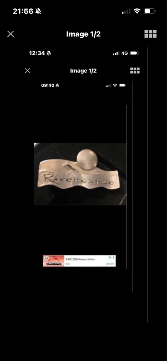 Rare Riverdance Silver Brooch - Image 1