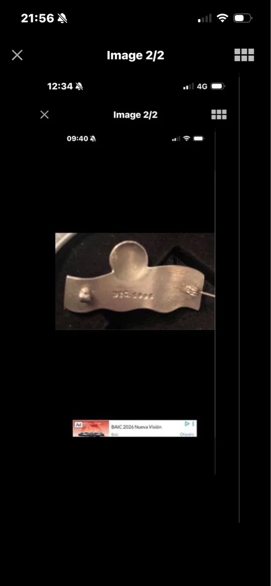Rare Riverdance Silver Brooch - Image 2