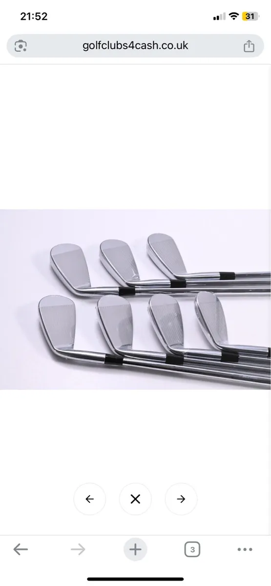 New Mizuno Pro 243 4-PW KBS Tour 120S - Image 2