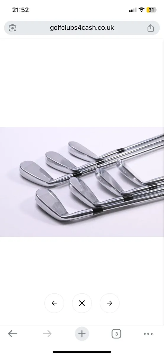 New Mizuno Pro 243 4-PW KBS Tour 120S - Image 3