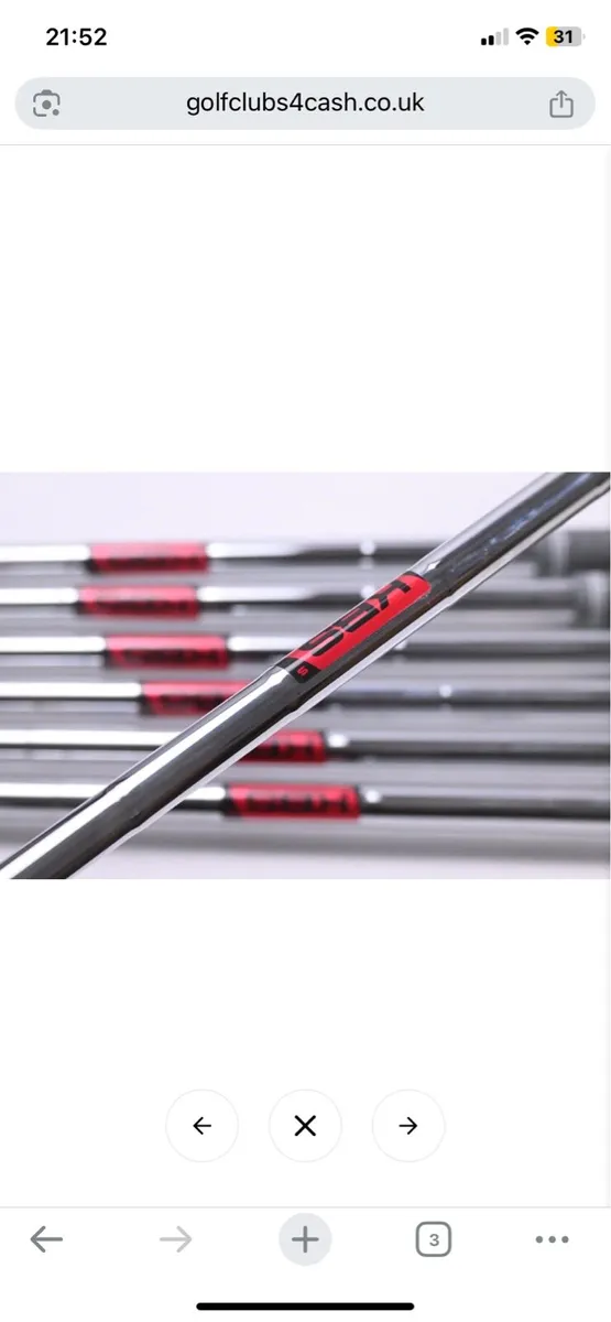 New Mizuno Pro 243 4-PW KBS Tour 120S - Image 4