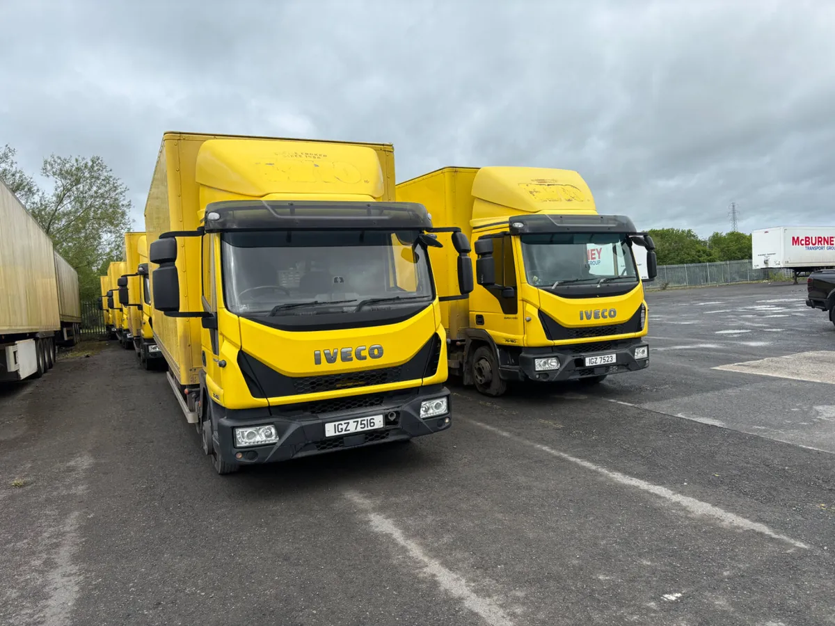 2018 Iveco 7.5 ton Box lorries 24 foot Low kms - Image 3